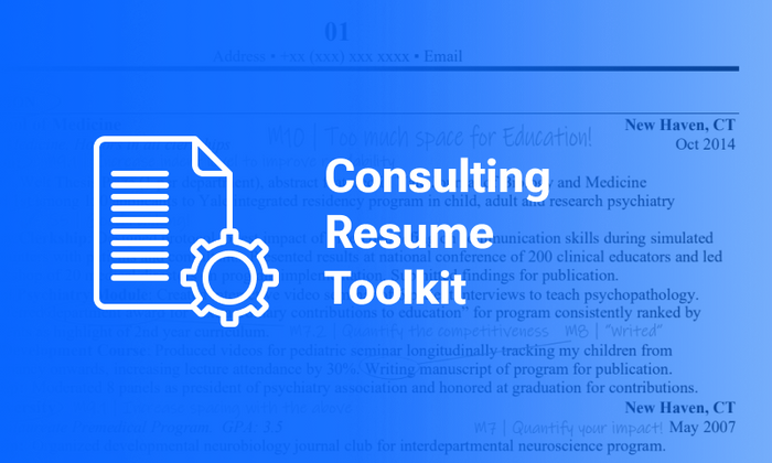 Thumbnail of Consulting Resume Toolkit